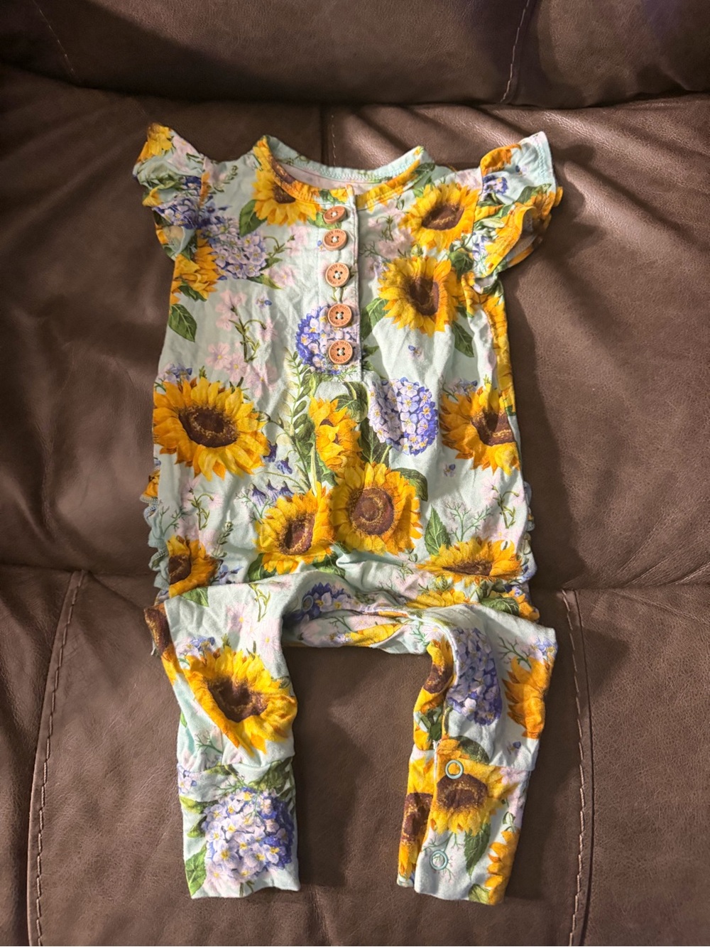 Posh Peanut Bamboo Infant Romper